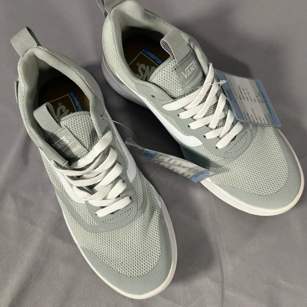 Vans Sample Sneakers UltraRange Rapidweld Mens Size 7 Metal Grey Rare